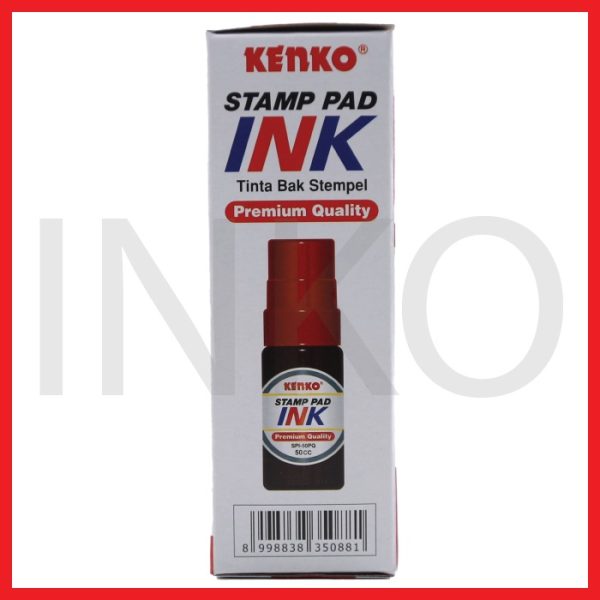 ginee_20260917123738432_8272801744.jpg KENKO STAMP PAD INK RED 50CC