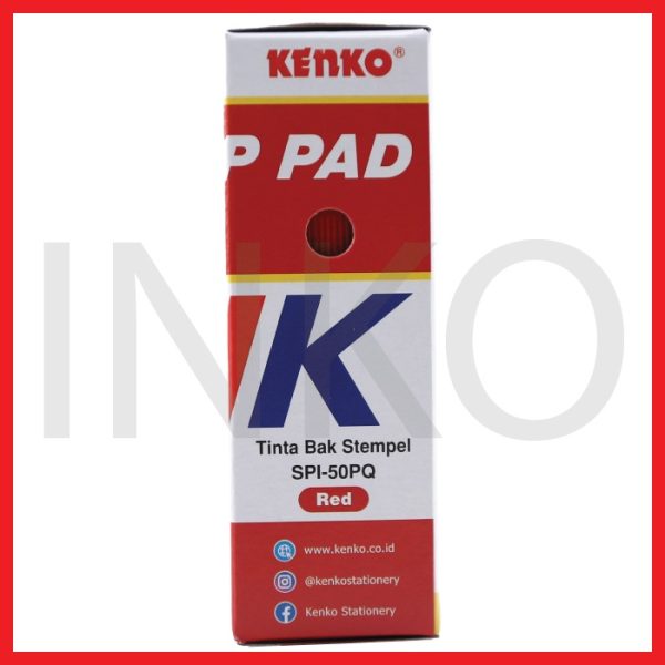 ginee_20260917123738487_6979304940.jpg KENKO STAMP PAD INK RED 50CC
