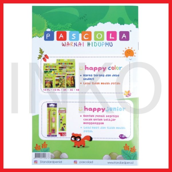 PASCOLA LEARNING BOOK MENULIS HURUF BESAR DAN KECIL