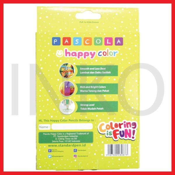 STANDARD HAPPY PENCIL 36 COLORS FL
