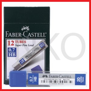 ginee_20260917151117893_1057368937.jpg FABER CASTELL SUPER FINE LEAD 0.7 HB 12TUBES
