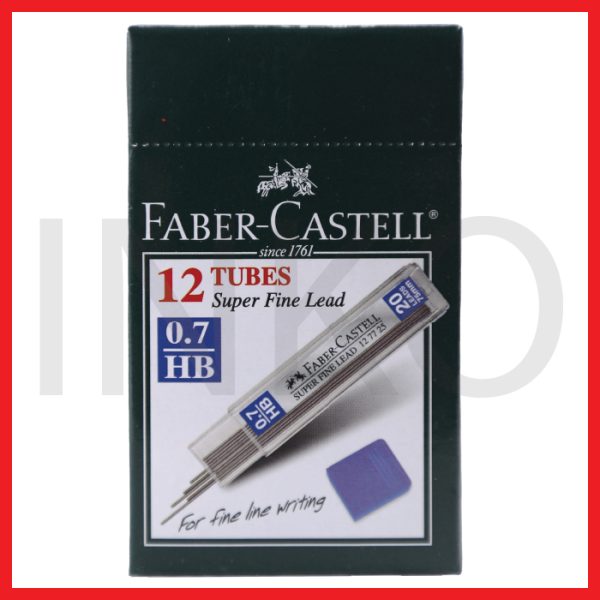 ginee_20260917151117906_3144980480.jpg FABER CASTELL SUPER FINE LEAD 0.7 HB 12TUBES