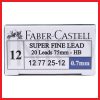 ginee_20260917151117922_7359126744.jpg FABER CASTELL SUPER FINE LEAD 0.7 HB 12TUBES
