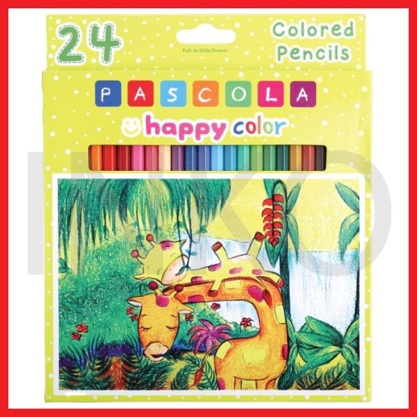STANDARD HAPPY PENCIL 24 COLORS FL
