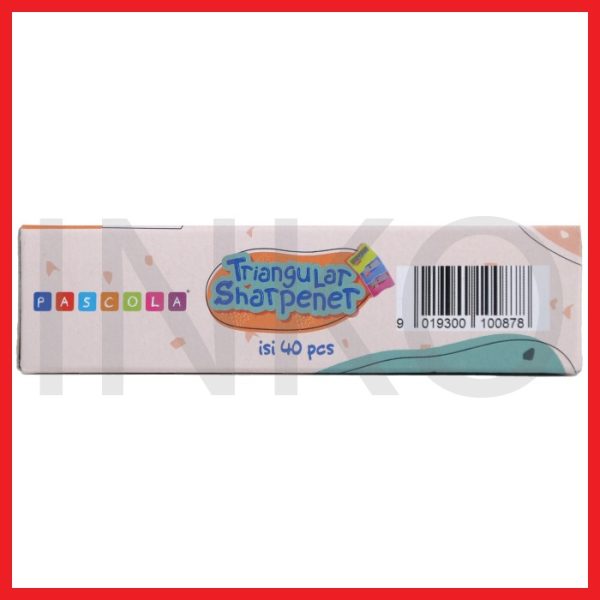 PASCOLA TRIANGULAR SHARPENER 40PCS