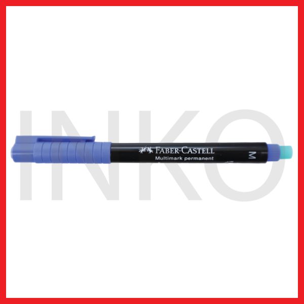 ginee_20260918142509039_5567275758.jpg FABER CASTELL MARKER MULTIMARK PERMANENT M BLUE 1PCS