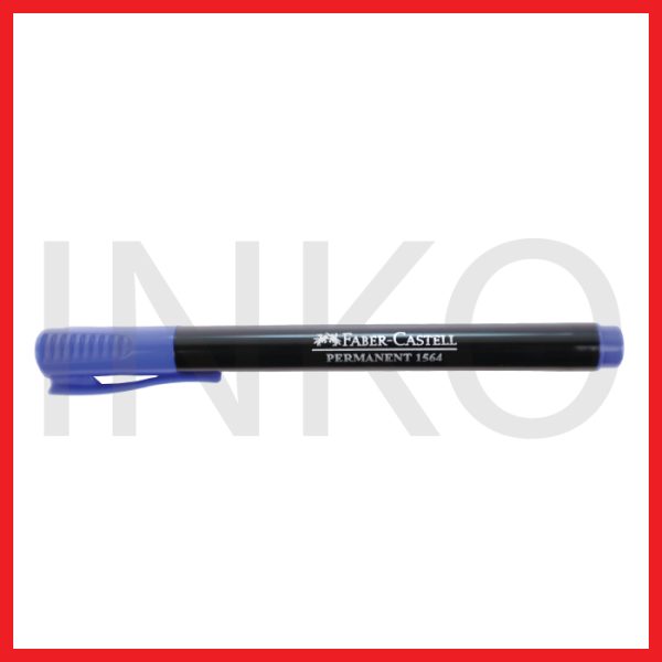 ginee_20260918143236616_1312908339.jpg FABER CASTELL CREATIVE MARKER PERMANENT 1564 BLUE INK 1PCS