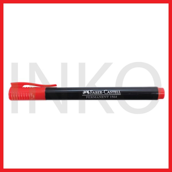 ginee_20260918143616817_4224497828.jpg FABER CASTELL CREATIVE MARKER PERMANENT 1564 RED INK 1PCS