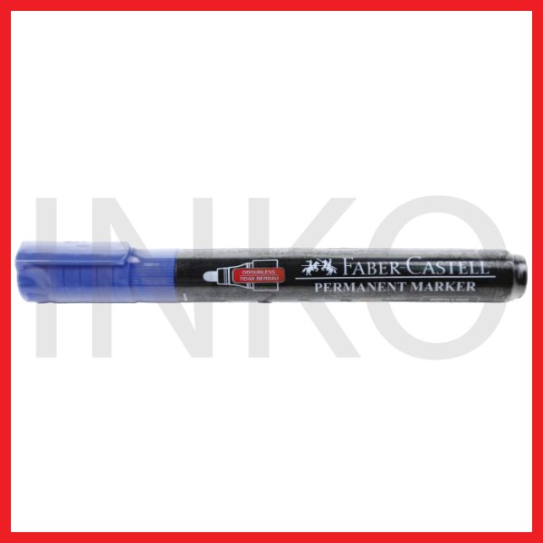 ginee_20260918145917538_6559173105.jpg FABER CASTELL ECO PERMANENT MARKER II BLUE INK 1PCS