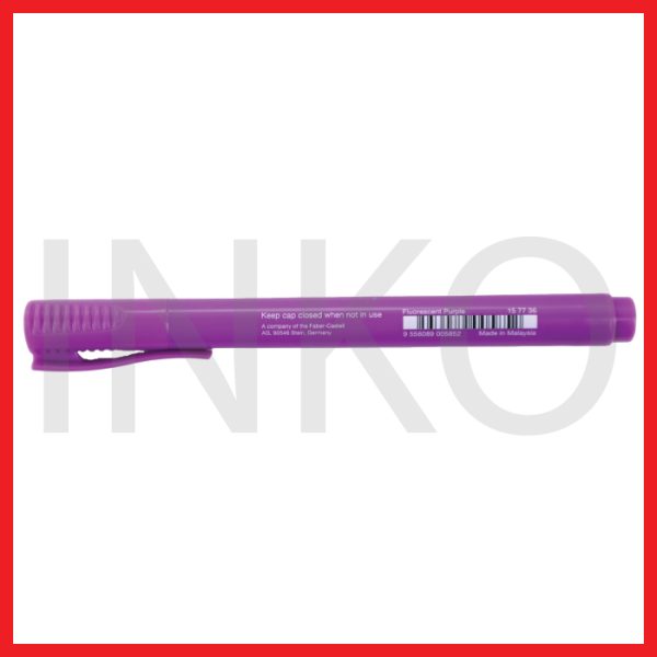 FABER CASTELL TEXTLINER 38 FLUORESCENT PURPLE INK