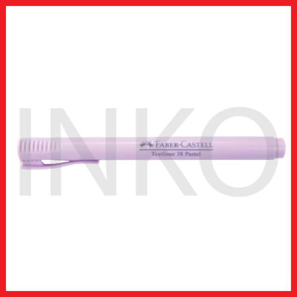 FABER CASTELL TEXTLINER 38 PASTEL LAVENDER INK