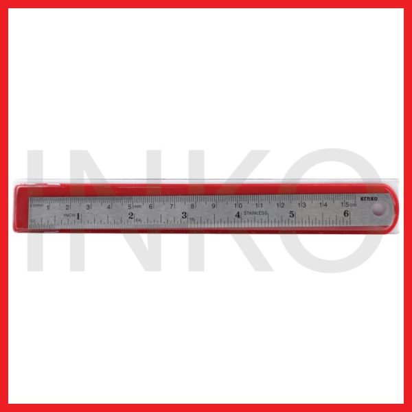 KENKO STAINLESS STEEL RULER 15CM