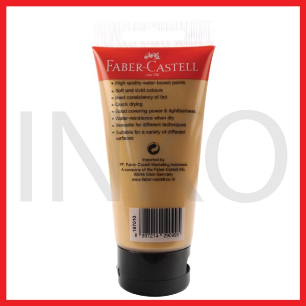 ginee_20260918152758238_5796590047.jpg FABER CASTELL ACRYLIC COLOUR GOLD 75ML