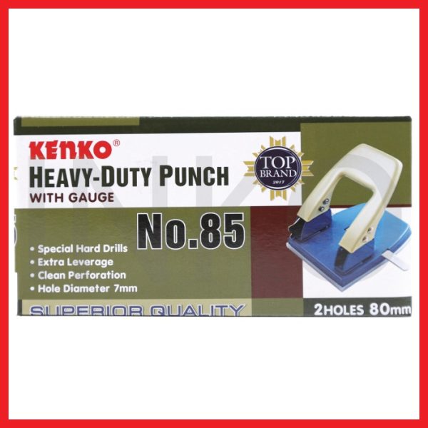 KENKO HEAVY DUTY PUNCH 2 HOLES NO.85 80MM