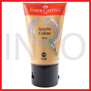 ginee_20260918155513410_9071000604.jpg FABER CASTELL ACRYLIC COLOUR GOLD 30ML