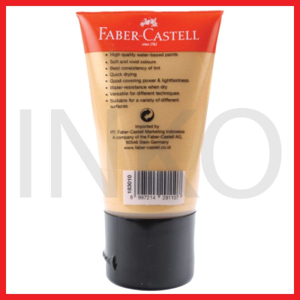 ginee_20260918155513580_6101209118.jpg FABER CASTELL ACRYLIC COLOUR GOLD 30ML
