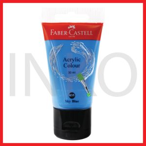ginee_20260918155700163_1000340738.jpg FABER CASTELL ACRYLIC COLOUR SKYBLUE 30ML