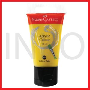 ginee_20260918155831521_8647688460.jpg FABER CASTELL ACRYLIC COLOUR YELLOW PALE 30ML