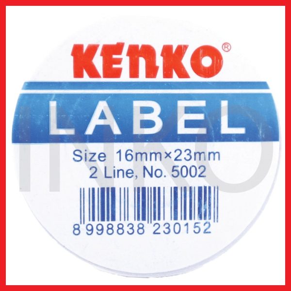 ginee_20260918155907066_4444517224.jpg KENKO PRICE LABEL 16MMX23MM 2 LINE 10 ROLL