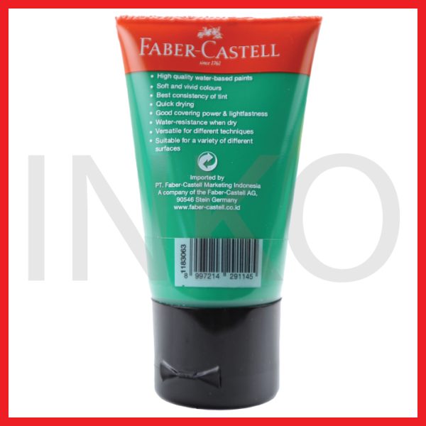ginee_20260918160012345_6530203736.jpg FABER CASTELL ACRYLIC COLOUR MID GREEN 30ML