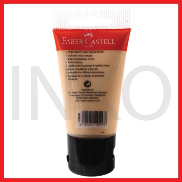 FABER CASTELL ACRYLIC COLOUR FLESH TINT 30ML