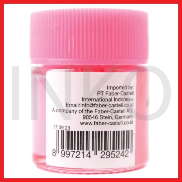 FABER CASTELL POSTER COLOUR FLOURESCENT PINK 15ML