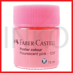 ginee_20260918162203170_0002461653.jpg FABER CASTELL POSTER COLOUR FLOURESCENT PINK 15ML