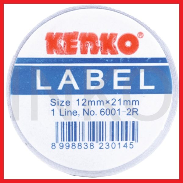 ginee_20260919133148300_0810663133.jpg KENKO PRICE LABEL 12MMX21MM 1 LINE 10 ROLL