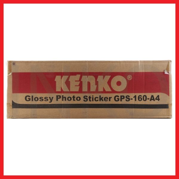 ginee_20260919133514586_0384062385.jpg KENKO GLOSSY PHOTO STICKER 160GSM A4 20 SHEETS