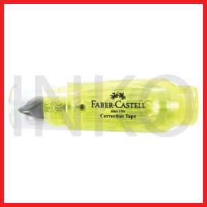 ginee_20260919160410373_5351764731.jpg FABER CASTELL MINI CORRECTION TAPE YELLOW BARREL