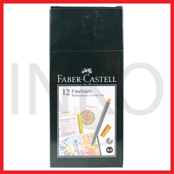 ginee_20260919164136807_4180832156.jpg FABER CASTELL FINELINER CLIP CAP LIGHT BLUE INK 1PCS