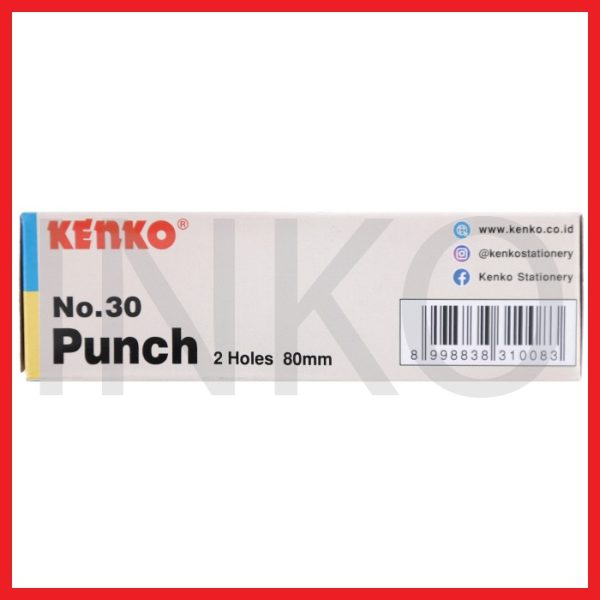 ginee_20260919164414522_1396516616.jpg KENKO PUNCH 2 HOLES NO.30 80MM