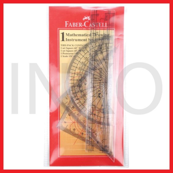 FABER CASTELL MATHEMATICAL DRAWING INSTRUMENT SET