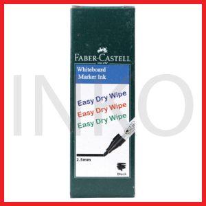FABER CASTELL WHITEBOARD MARKER REFILLINK BOTTLE BLACK 15ML
