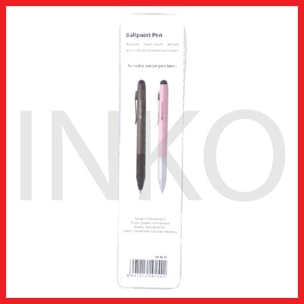 ginee_20260921115405931_7162828653.jpg FABER CASTELL STRIPE PEN METALLIC BLUE BARREL