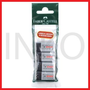ginee_20260921120818257_6766448859.jpg FABER CASTELL ERASER DUST FREE 7199 SMALL BLACK SET 4