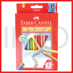 ginee_20260921122832207_7403892750.png FABER CASTELL JUNIOR TRIANGULAR COLOUR 30