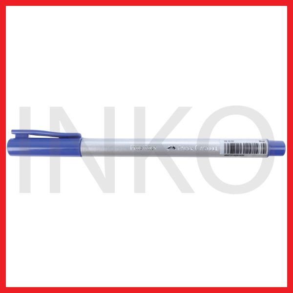 ginee_20260921123857041_7397474357.jpg FABER CASTELL FINELINER CLIP CAP BLUE INK 1PCS