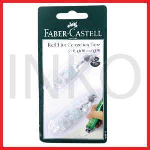 FABER CASTELL CORRECTION TAPE REFILL SET 2PCS