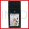 FABER CASTELL FINELINER CLIP CAP COFFEE INK 1PCS