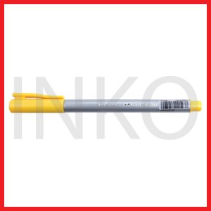 ginee_20260921124521456_5116651716.jpg FABER CASTELL FINELINER CLIP CAP LEMON YELLOW INK 1PCS