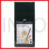 FABER CASTELL FINELINER CLIP CAP ORANGE INK 1PCS