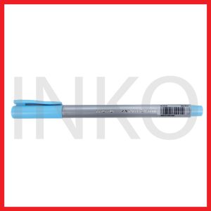 ginee_20260921125503654_7899248091.jpg FABER CASTELL FINELINER CLIP CAP SKY BLUE INK 1PCS