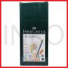 FABER CASTELL FINELINER CLIP CAP SKY BLUE INK 1PCS