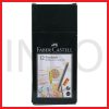 FABER CASTELL FINELINER CLIP CAP TAN INK 1PCS