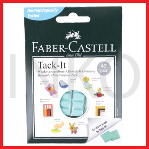 FABER CASTELL ADHESIVE TACK IT 30GR GREEN