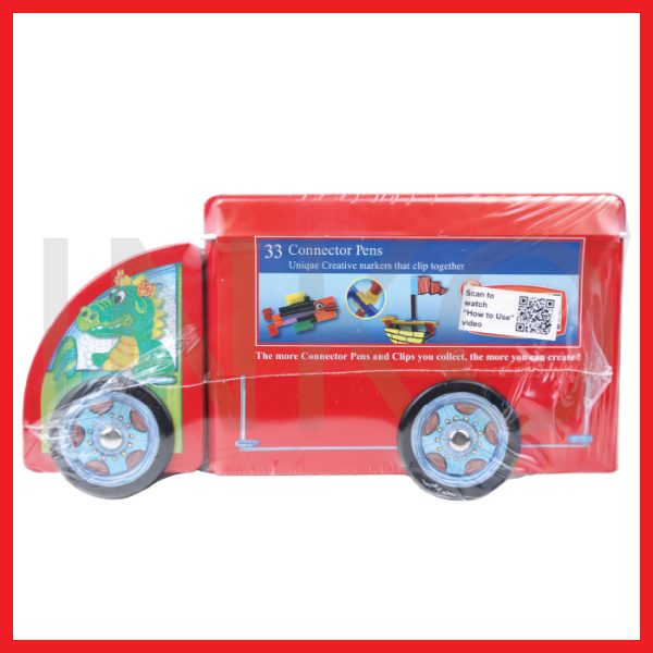 FABER CASTELL CONNECTOR PEN 33 TRUCK TIN