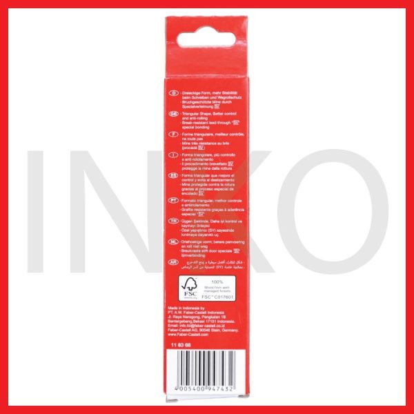 FABER CASTELL PENCIL MOTIF GIRAFFE 12PCS
