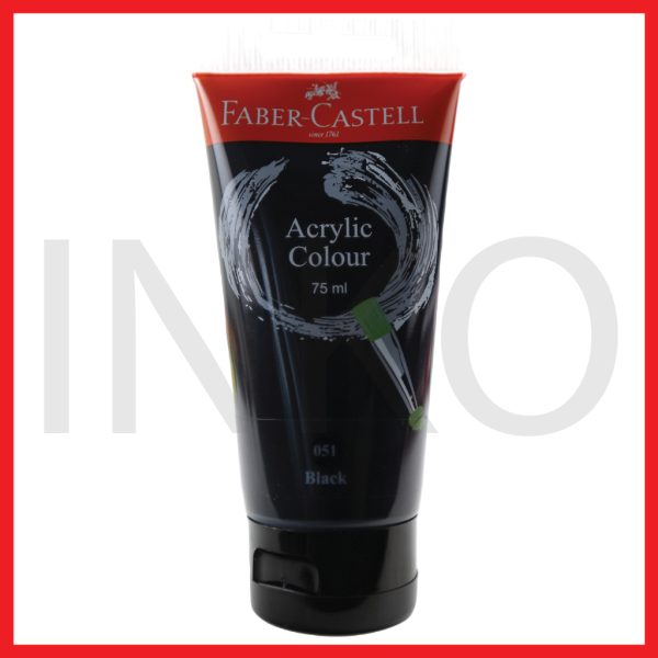 ginee_20260921145404907_1834594926.jpg FABER CASTELL ACRYLIC COLOUR BLACK 75ML