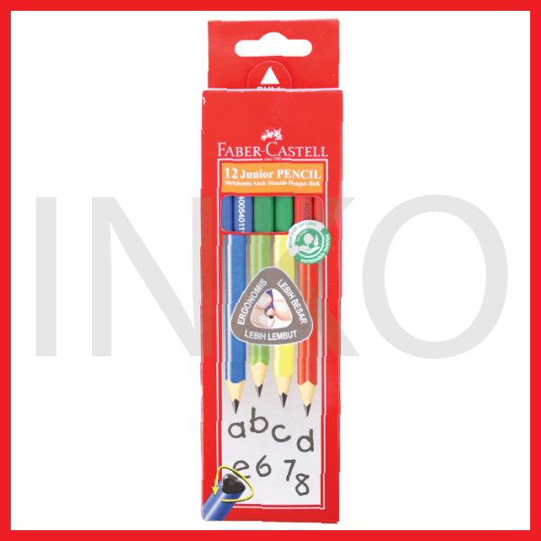 ginee_20260921145907852_6913169153.png FABER CASTELL JUNIOR PENCIL PACK OF 12
